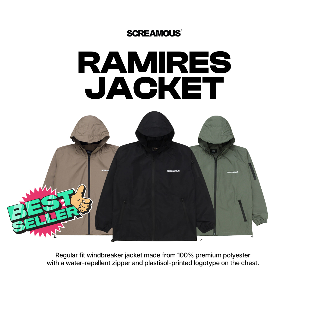 Screamous WindBreaker Jacket RAMIRES