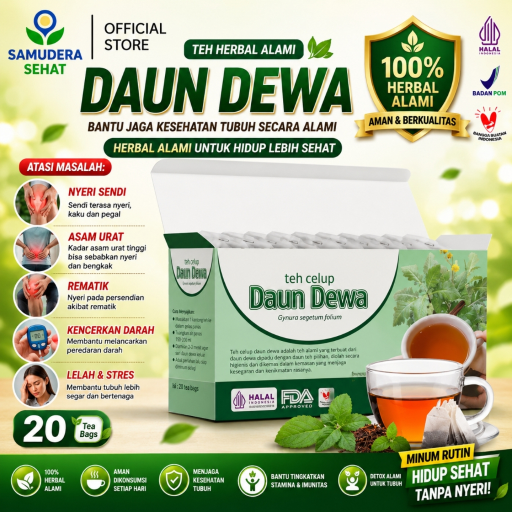 Teh Daun Dewa Mengatasi Nyeri Sendi