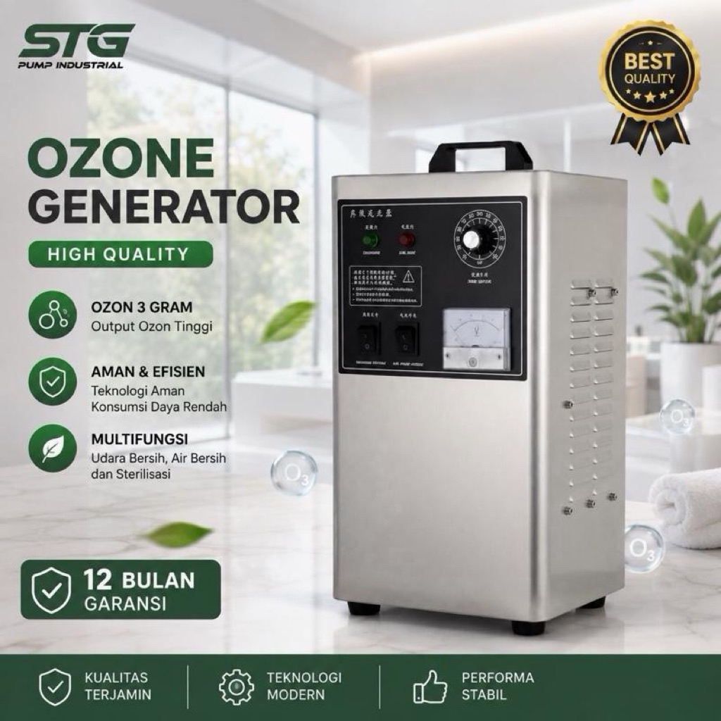 ozone generator 3 gram ozone generator O3 Mesin Ozone 3 gram Purifier