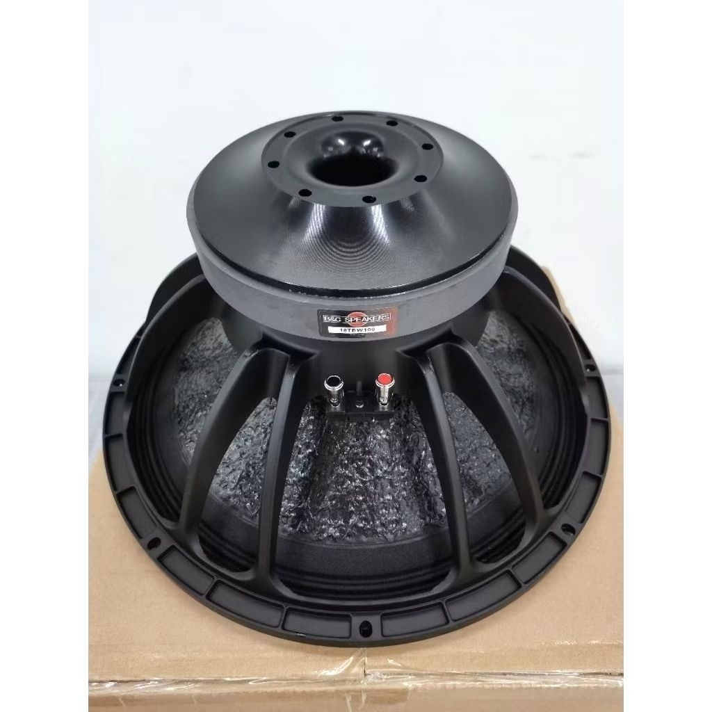 Speaker Component B&C BNC 18TBW100 Magnet 3CM Subwoofer Komponen 18inch