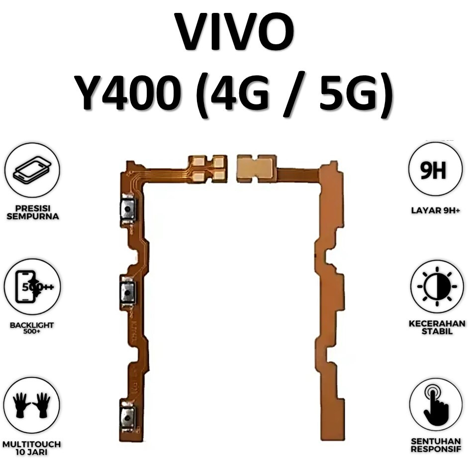 FLEXIBLE ON / OFF +VOLUME VIVO Y400 4G / Y400 5G ORIGINAL