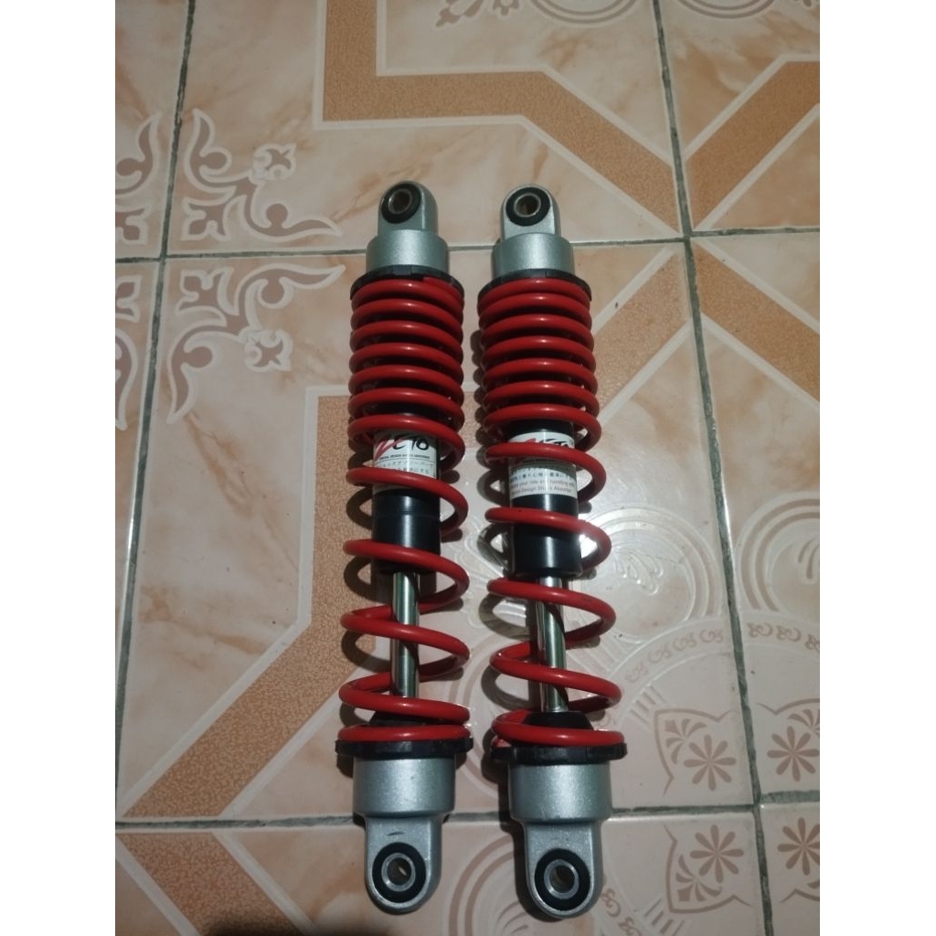 Shockbreaker Belakang KYB Kayaba Zeto Original - Per Merah (Sepasang)