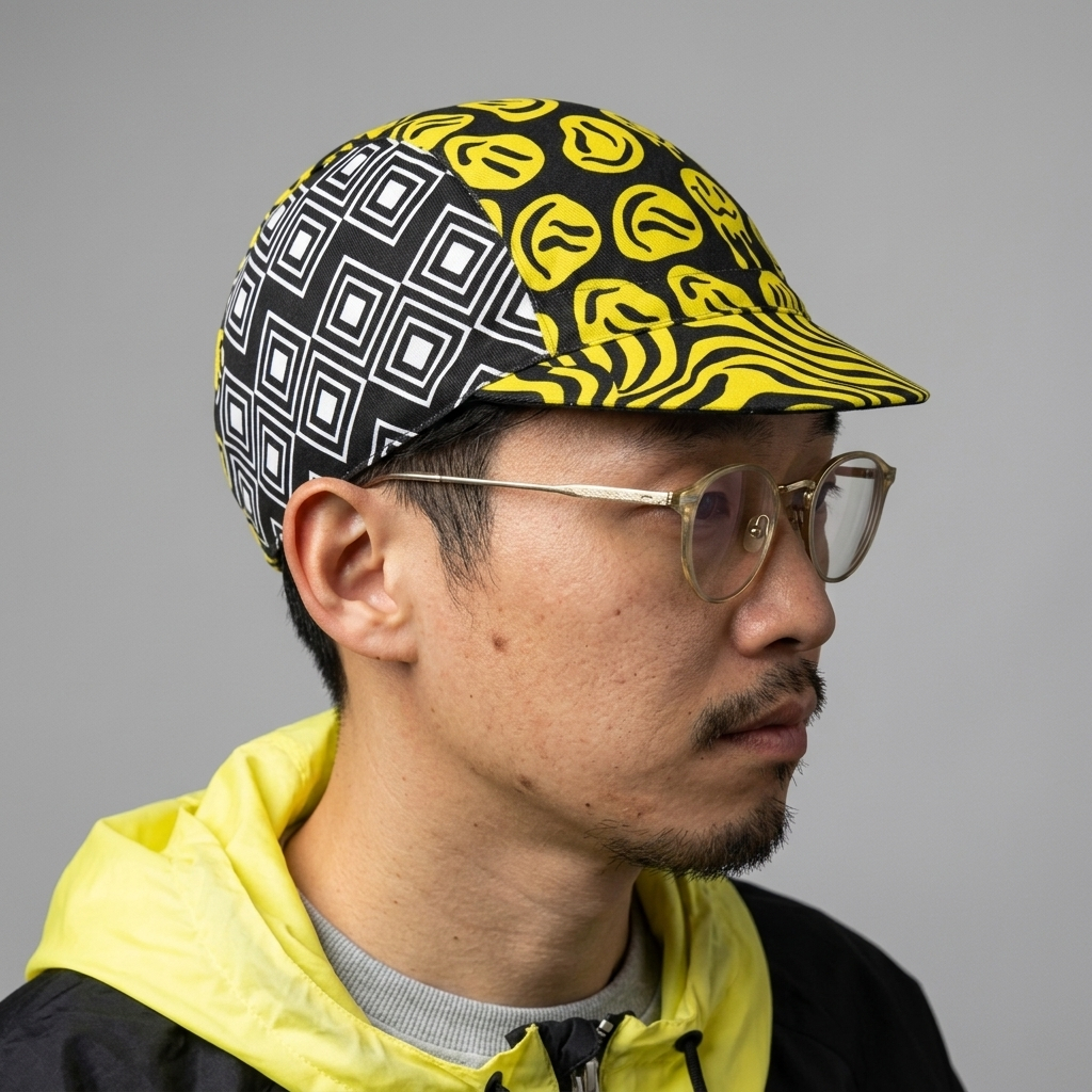 CYCLING CAP TOPI GOWES SEPEDA FEDERAL CYCLE | TOPI SEPEDA FULL PRINTING | 100% POLYESTER BERKUALITAS