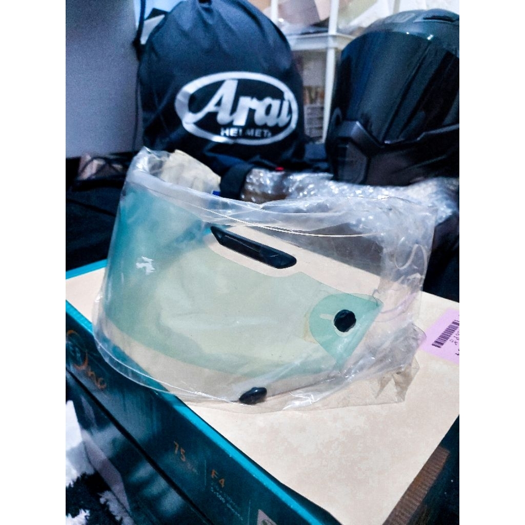 [New] Visor Arai Clear Flat SAL for Arai RR3 RR4 series