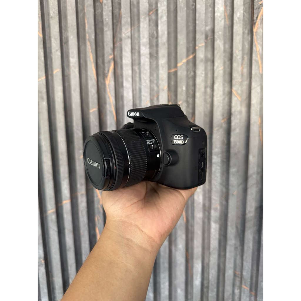 [KAMERA DSLR] CANON EOS 1300D BLACK MULUS SECOND BERGARANSI ORIGINAL