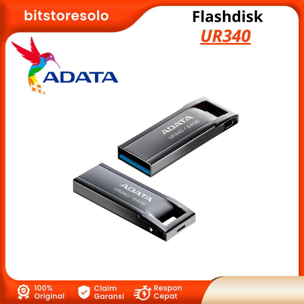 Adata Flashdisk USB Drive UR340 32GB 64GB USB 3.2