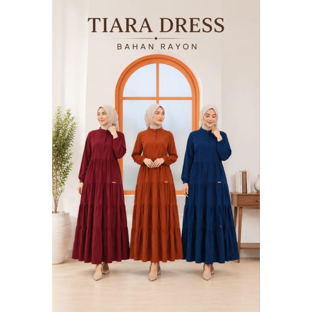 TIARA DRESS | RAYON TWILL | BY 3 POINT 3POINT BOUTIQ