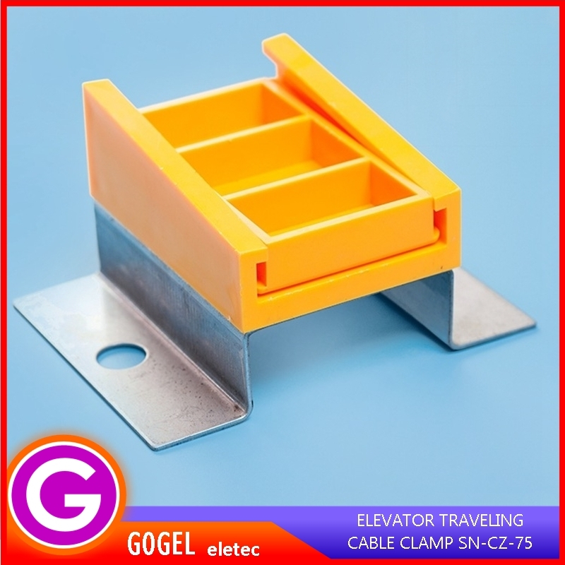 Elevator travel cable clip klem kabel traveling lift