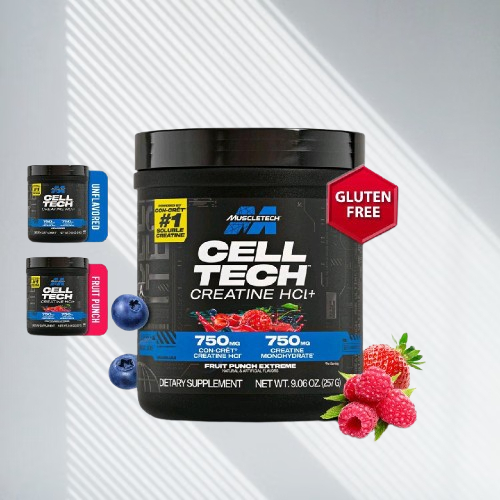 MUSCLETECH Cell Tech Creactor 120 Servings - Suplemen Fitnes Gym Creatine HCL Tenaga Otot Tanpa Kemb