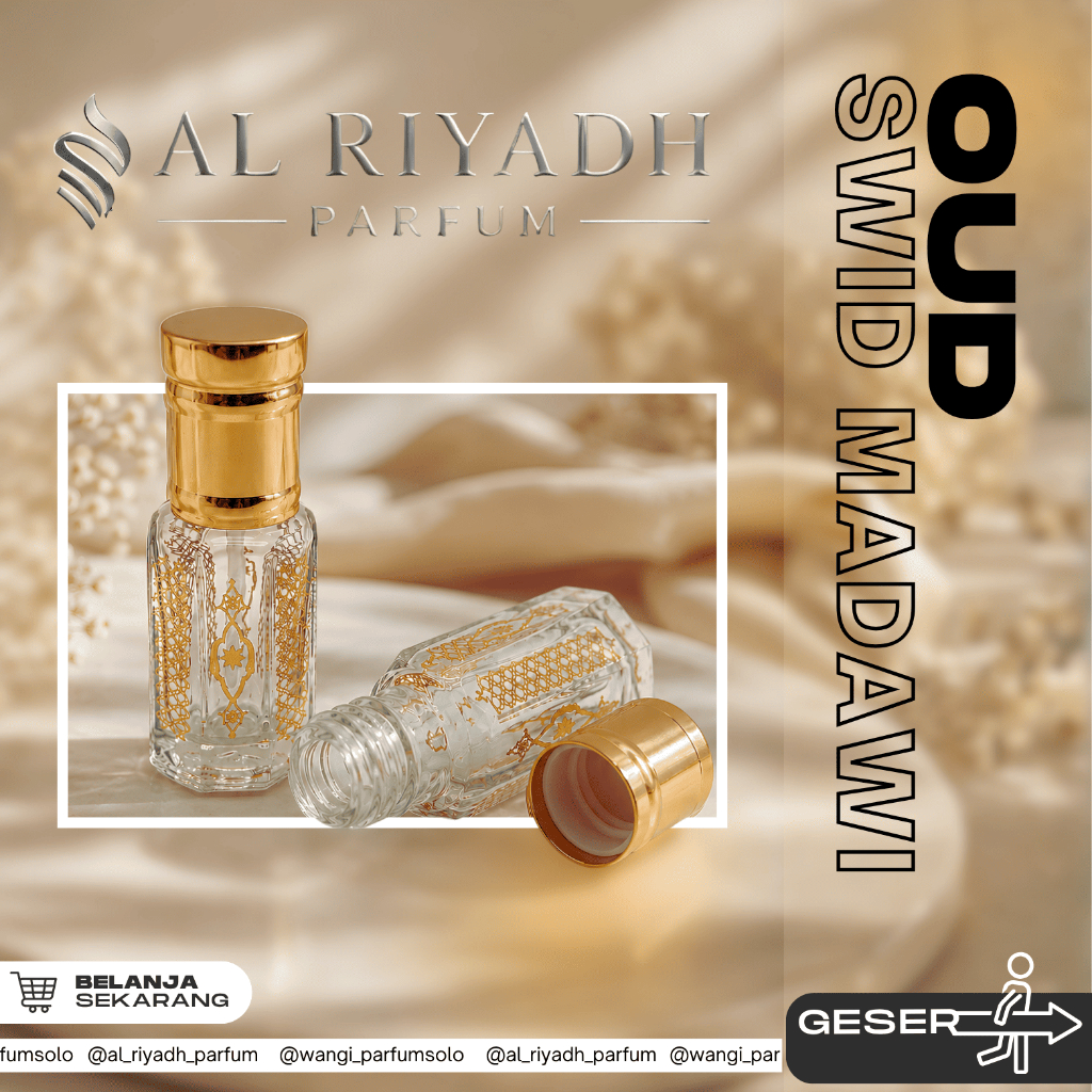 AL RIYADH OUD SWID MADAWI BIBIT MURNI PARFUM COLET