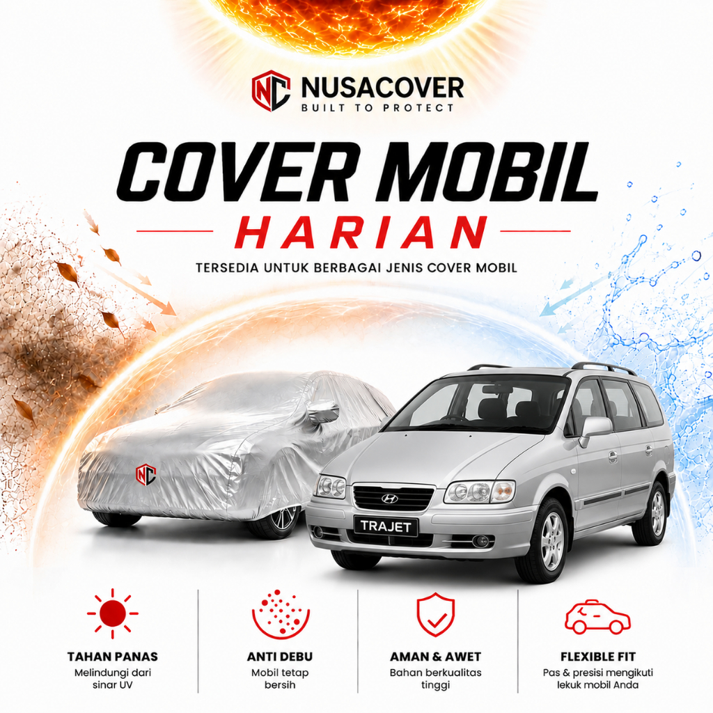 Sarung Mobil Hyundai Trajet Cover Penutup Mantel Mobil Hyundai Trajet