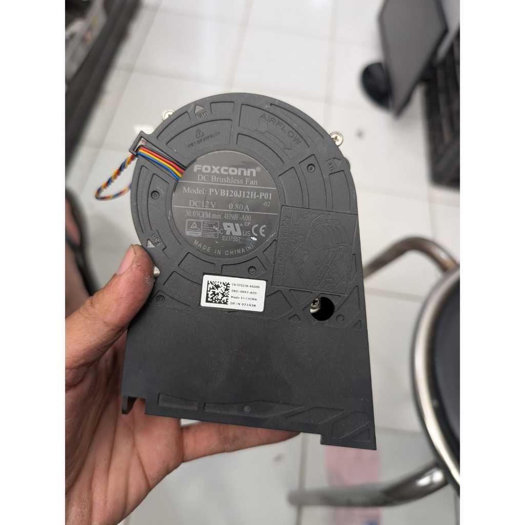 Fan Heatsink Processor Dell OptiPlex 3070 3080 3090 5070 5080 5090 7070 7080 7090 SFF - Foxconn 071G