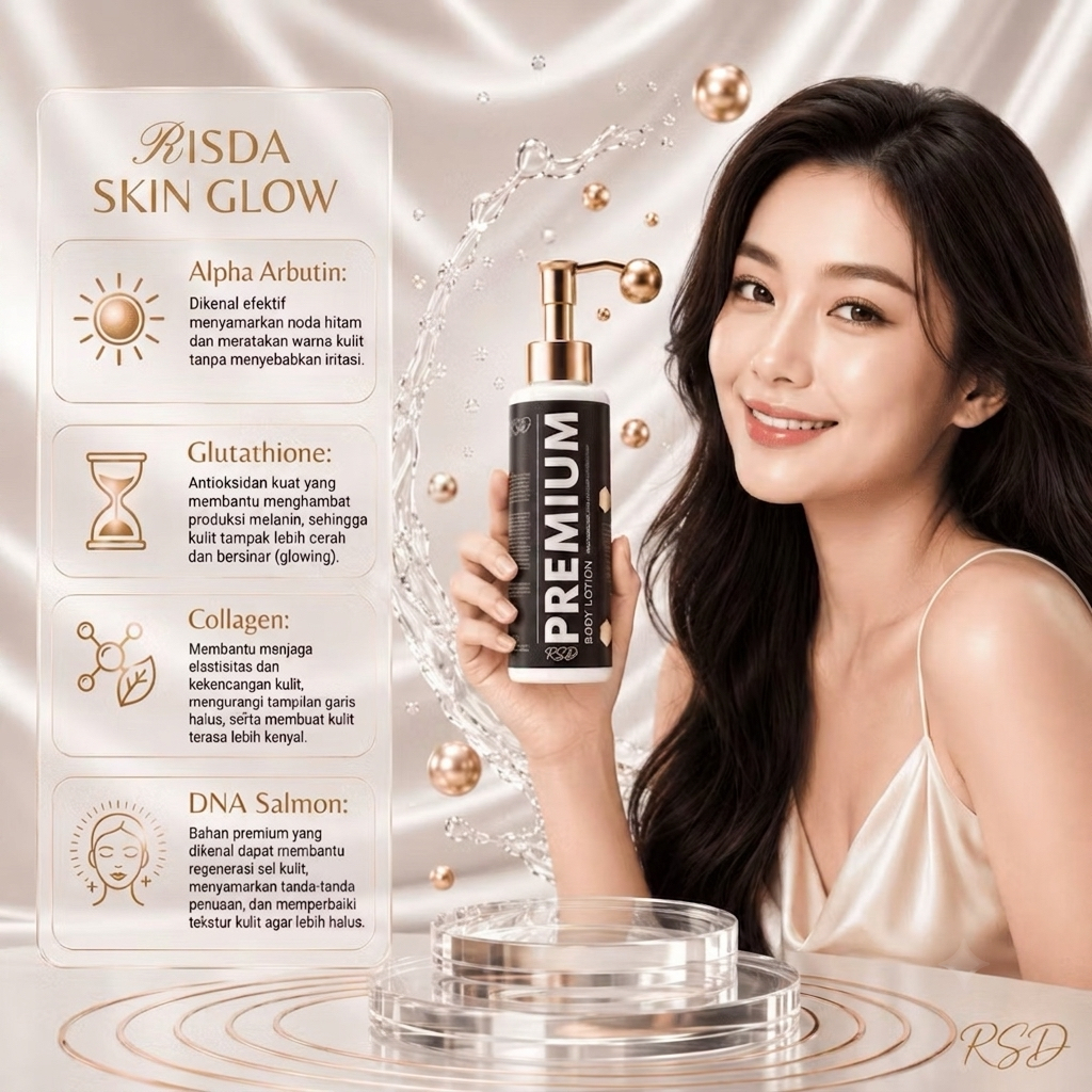 Premium Body Lotion by RSD Risda Skin