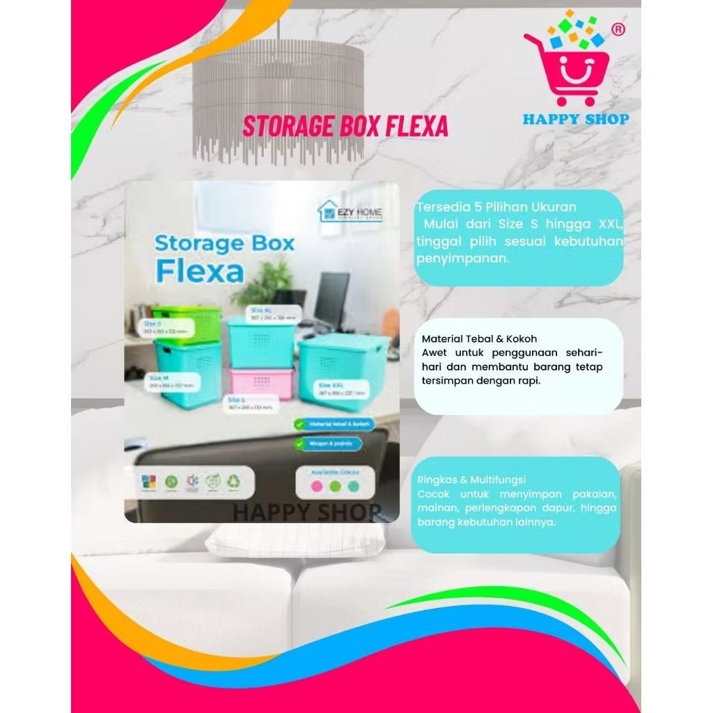 EZY HOME STORAGE BOX FLEXA