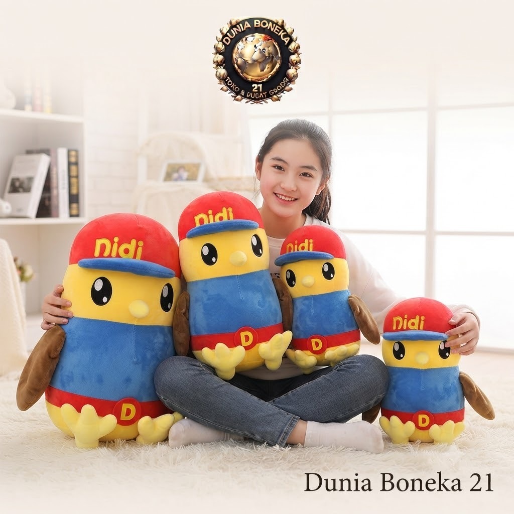 Toy Stuffed Cartoon Figures Didi And Friends Boneka Karakter LUCU