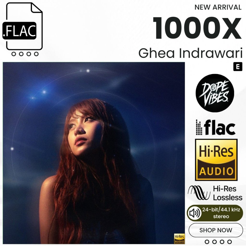 Ghea Indrawari - 1000X (Single) (2026) FLAC Hi-Res Lossless 24-Bit/44.1 kHz