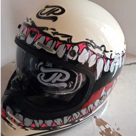 HELM JP SIGNATURE SOLID - HELM JPX CAKIL FULL FACE