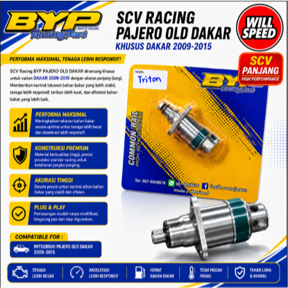SCV RACING BYP PAJERO OLD DAKAR 4D56 2008-2015 SCV PANJANG