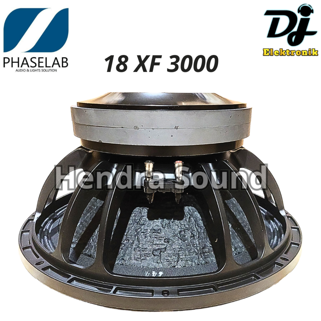 Speaker Komponen Phaselab 18 XF 3000 / 18XF3000 - 18 inch (2 Double Magnet)
