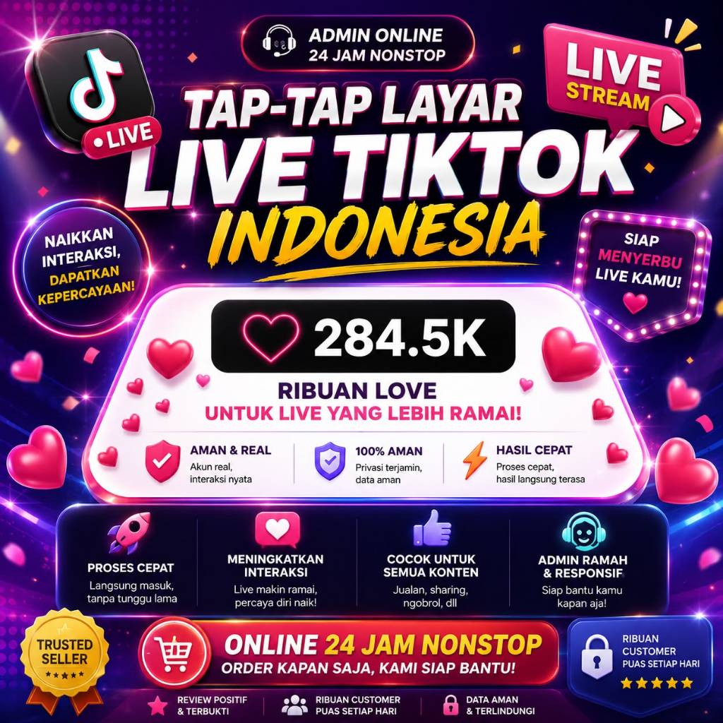 Tap-Tap LAYAR LIVE TIKTOK INDONESIA LANGSUNG PROSES 