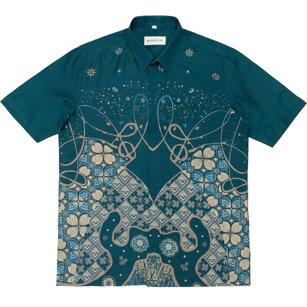 Hirukre - Bonolo Kemeja Batik Lengan Pendek