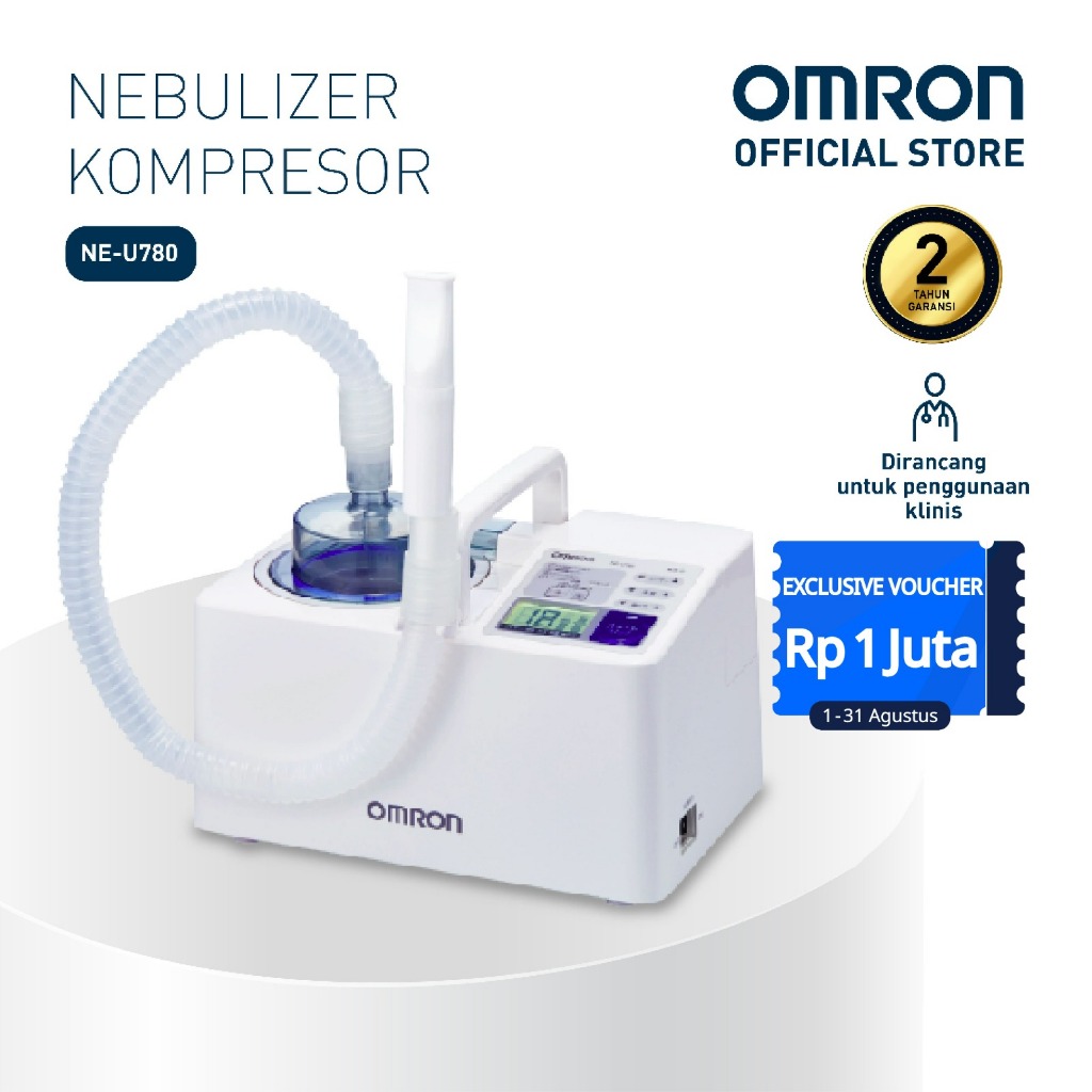 OMRON Professional Ultrasonic Nebulizer NE-U780 Alat Terapi Uap