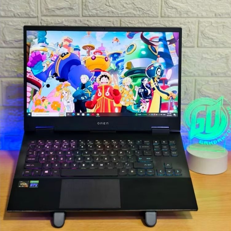 HP Omen 15 Ryzen 7 4800H RTX 2060 6GB RAM 16GB SSD 512GB