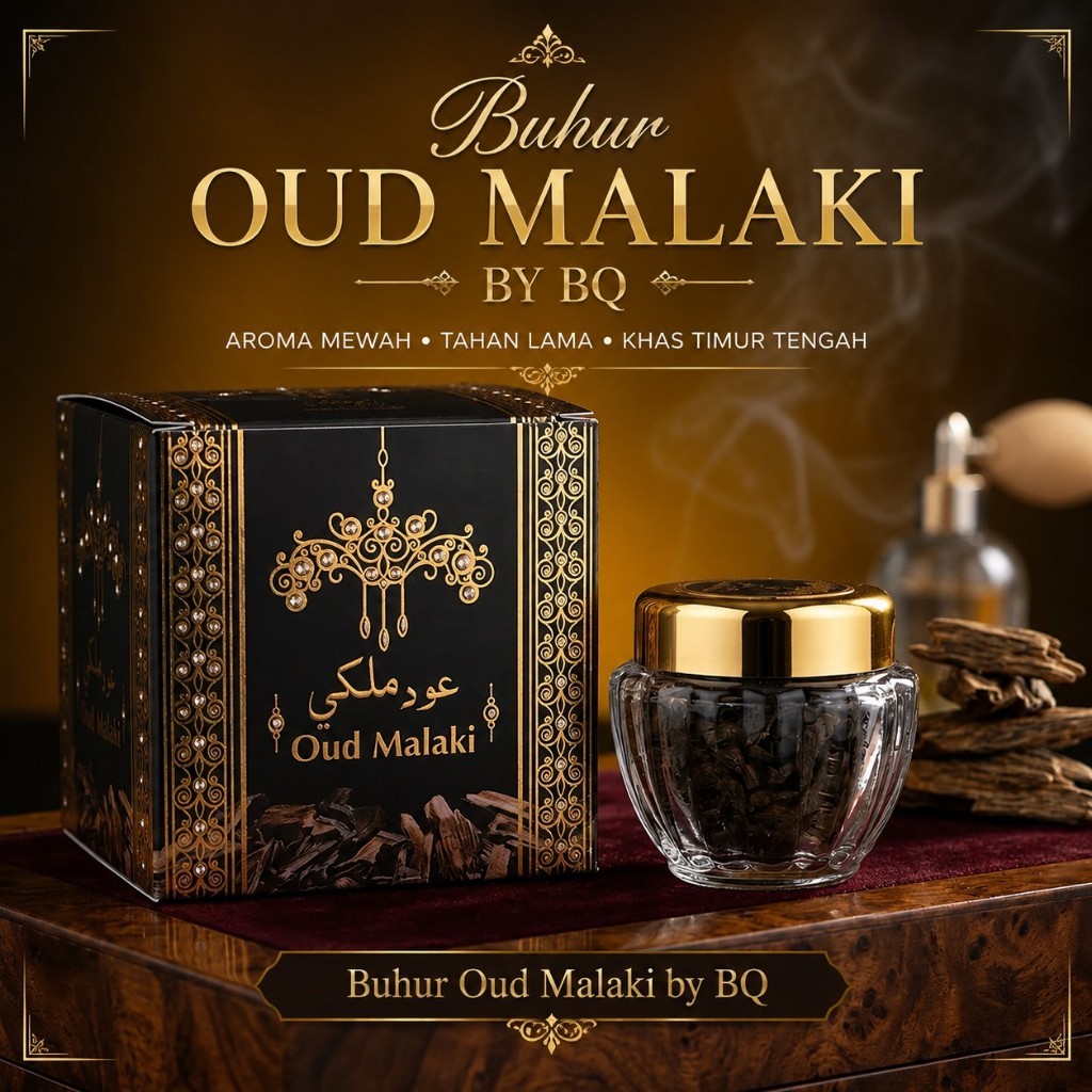 Bukhur OUD MALAKI Bin Qadim Bakhoor Dupa Arab Saudi buhur Original Asli oud maliki