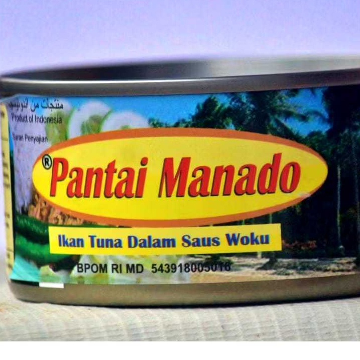 Ikan Tuna Kaleng Pantai Manado Khas Bitung Sulawesi Utara