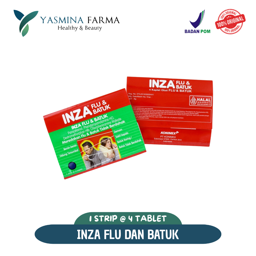 Inza Tablet Flu dan Batuk