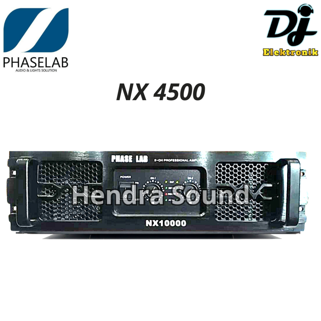 Power Ampli Phaselab / Phase Lab NX4500 / NX 4500 - 2 channel