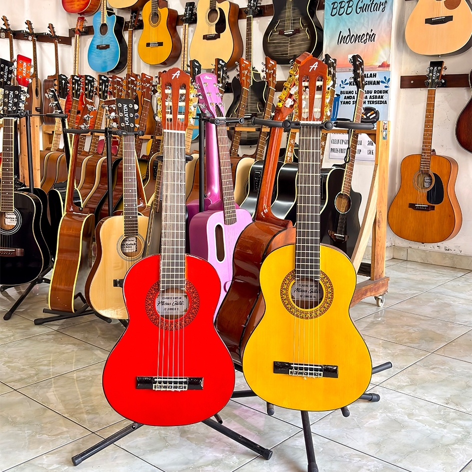 ORIGINAL GITAR KLASIK TRAVEL SIZE GITAR JUNIOR KLASIK ATHENA ORIGINAL