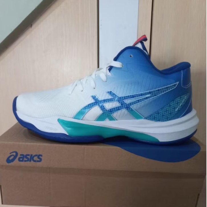 SEPATU ASICS SKY ELITE FF MT 3 GRADE ORI PREMIUM PRIA VOLI BADMINTON MID CUT