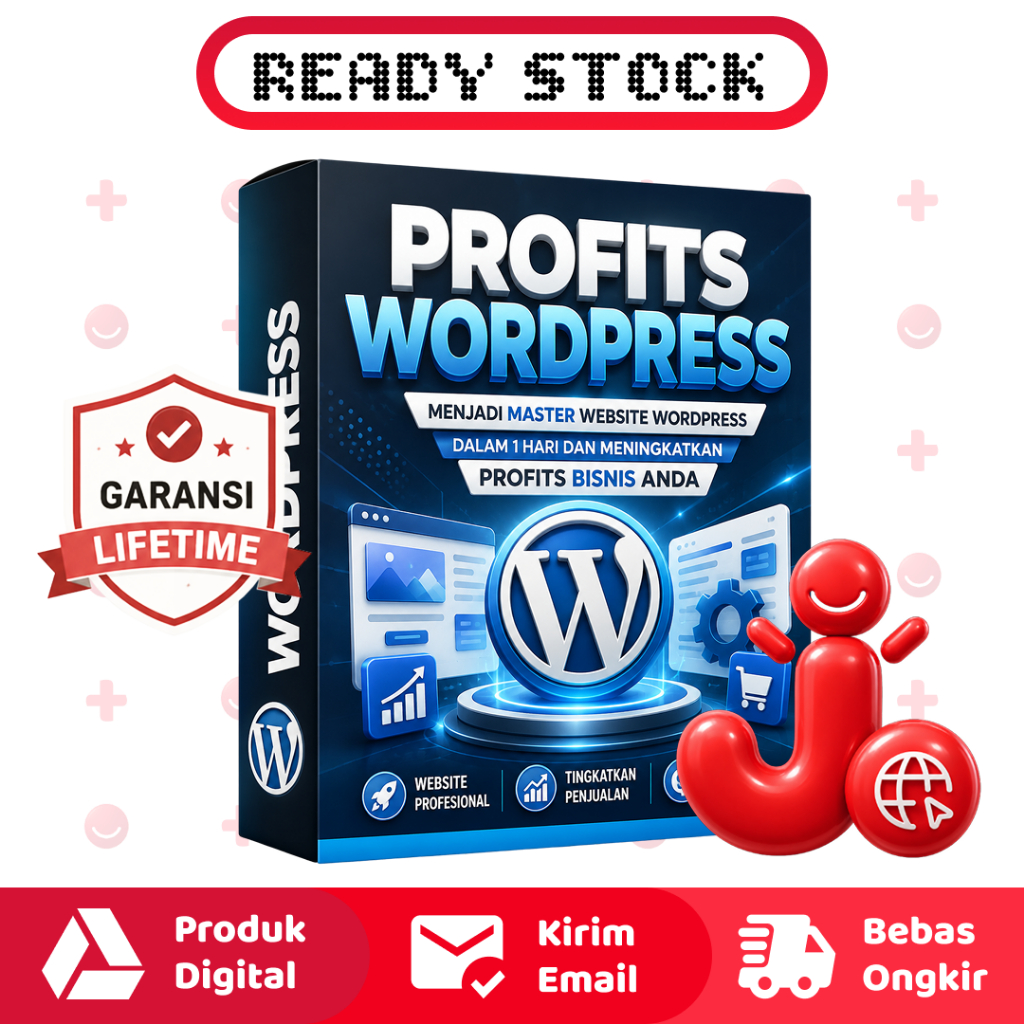 ECOURSE PROFITS WORDPRESS - HASILKAN CUAN HARIAN DARI WEB WORDPRESS WP - VIDEO