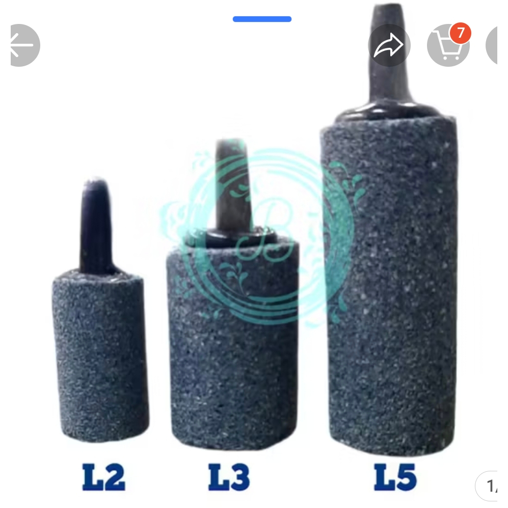 Batu Aerator L3 Airstone L3 Batu Aerasi 3 cm
