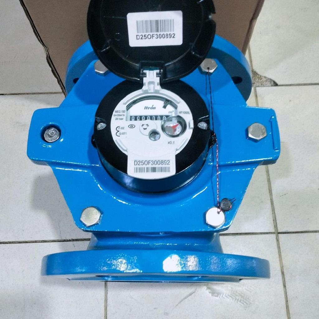 Water Meter ITRON 6 Inch Meteran Air Itron DN 150mm