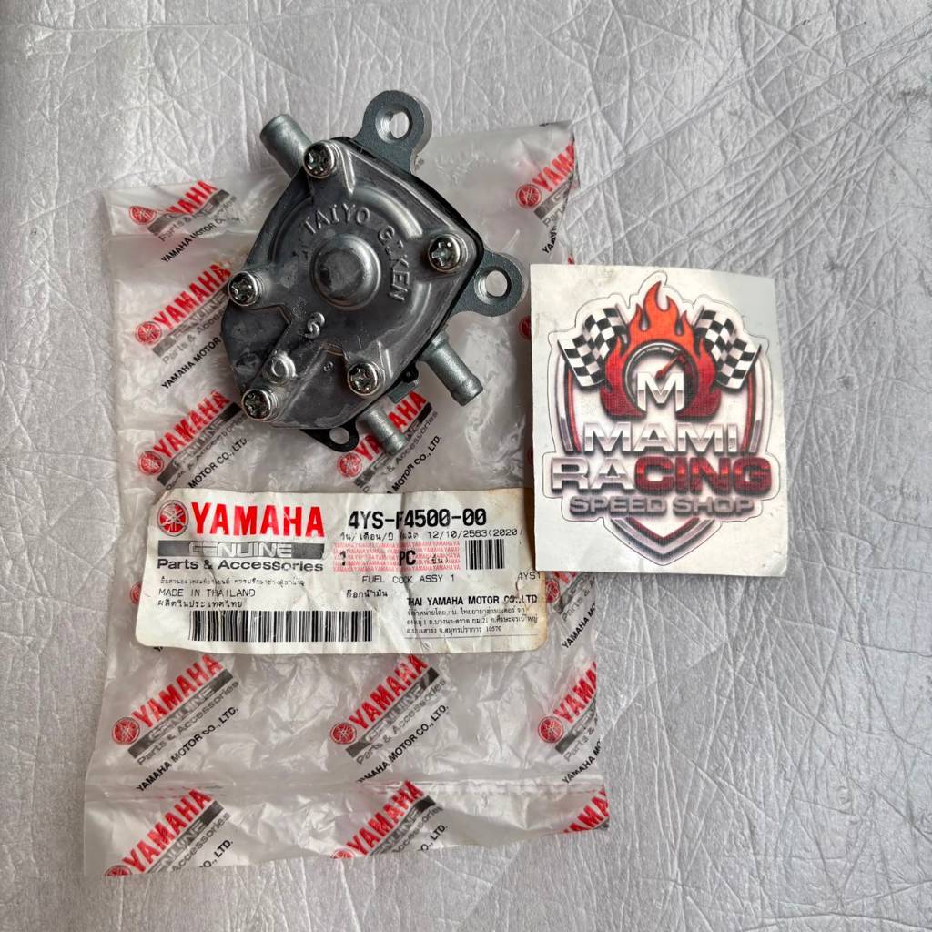 FUEL COCK ASSY MEMBRAN KRAN KERAN BENSIN TAIYO GIKEN YAMAHA JUPITER F1ZR SIGMA ORIGINAL YGP THAILAND