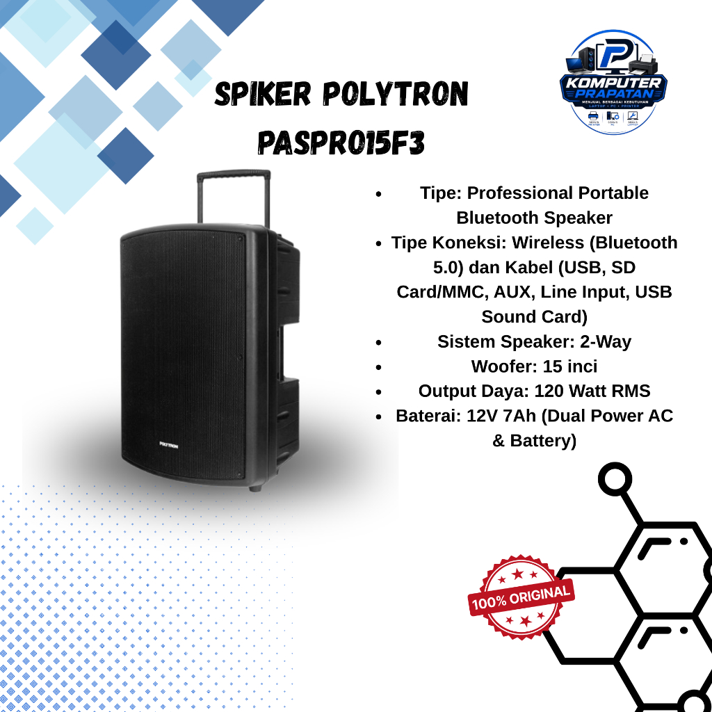 Spiker Polytron PAS PRO15F3