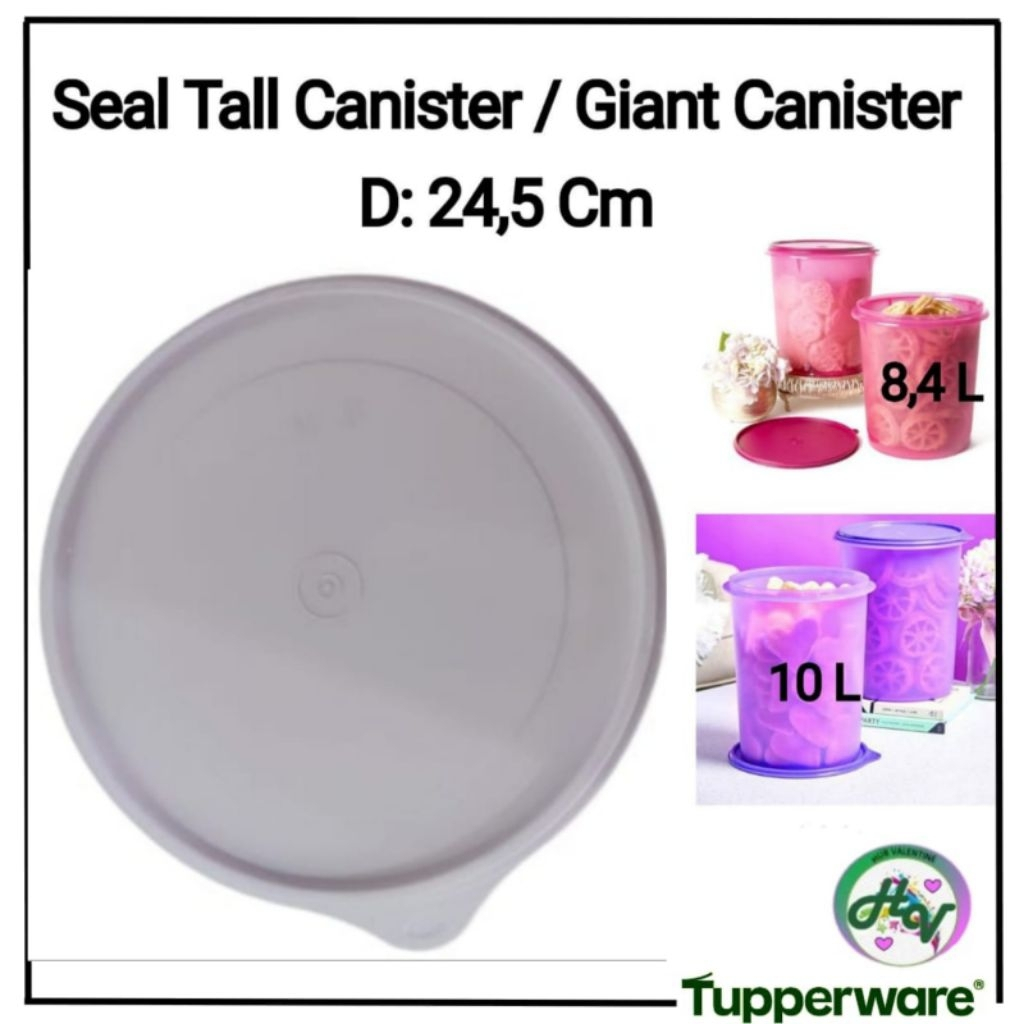 Seal Giant Canister / Tall Canister Tupperware