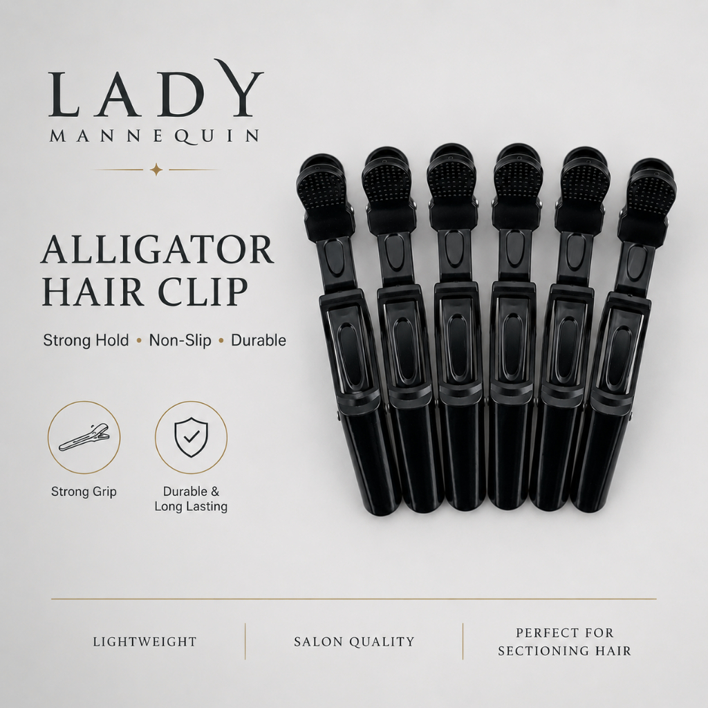 LADY MANNEQUIN Hair Clip Crocodile / Jepit Rambut Buaya / Alligator Hair Clip