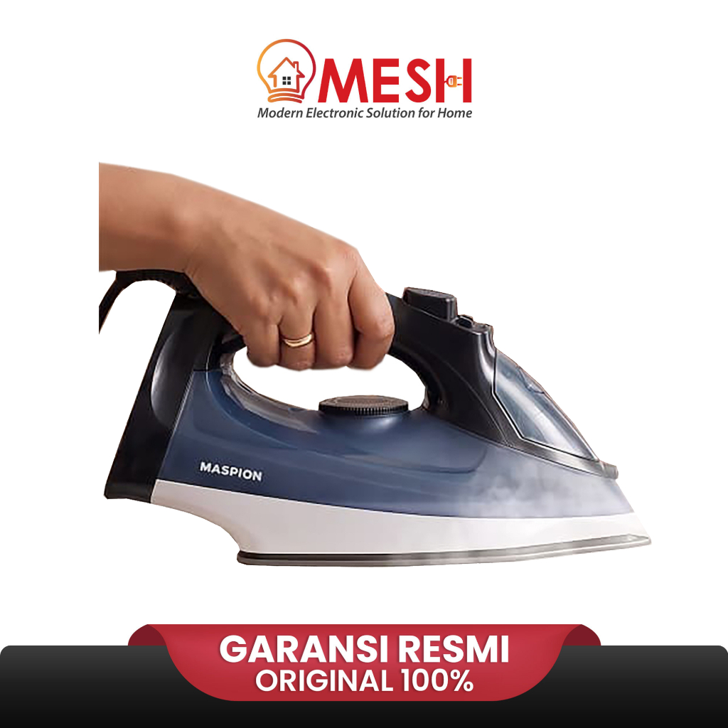Maspion HA800 - Setrika Listrik Uap 750W Double Protector HA 800