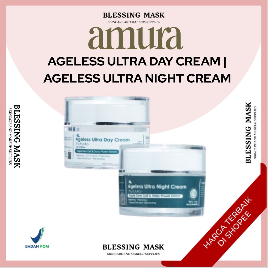 AMURA Ageless Ultra Day Cream + Ageless Ultra Night Cream