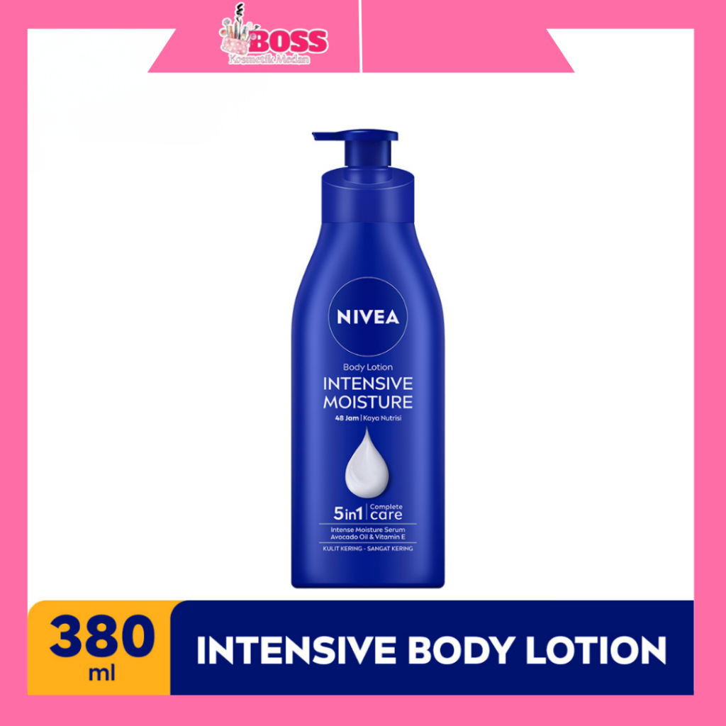 NIVEA (PUMP) Body Lotion Intensive Moisture 380ml