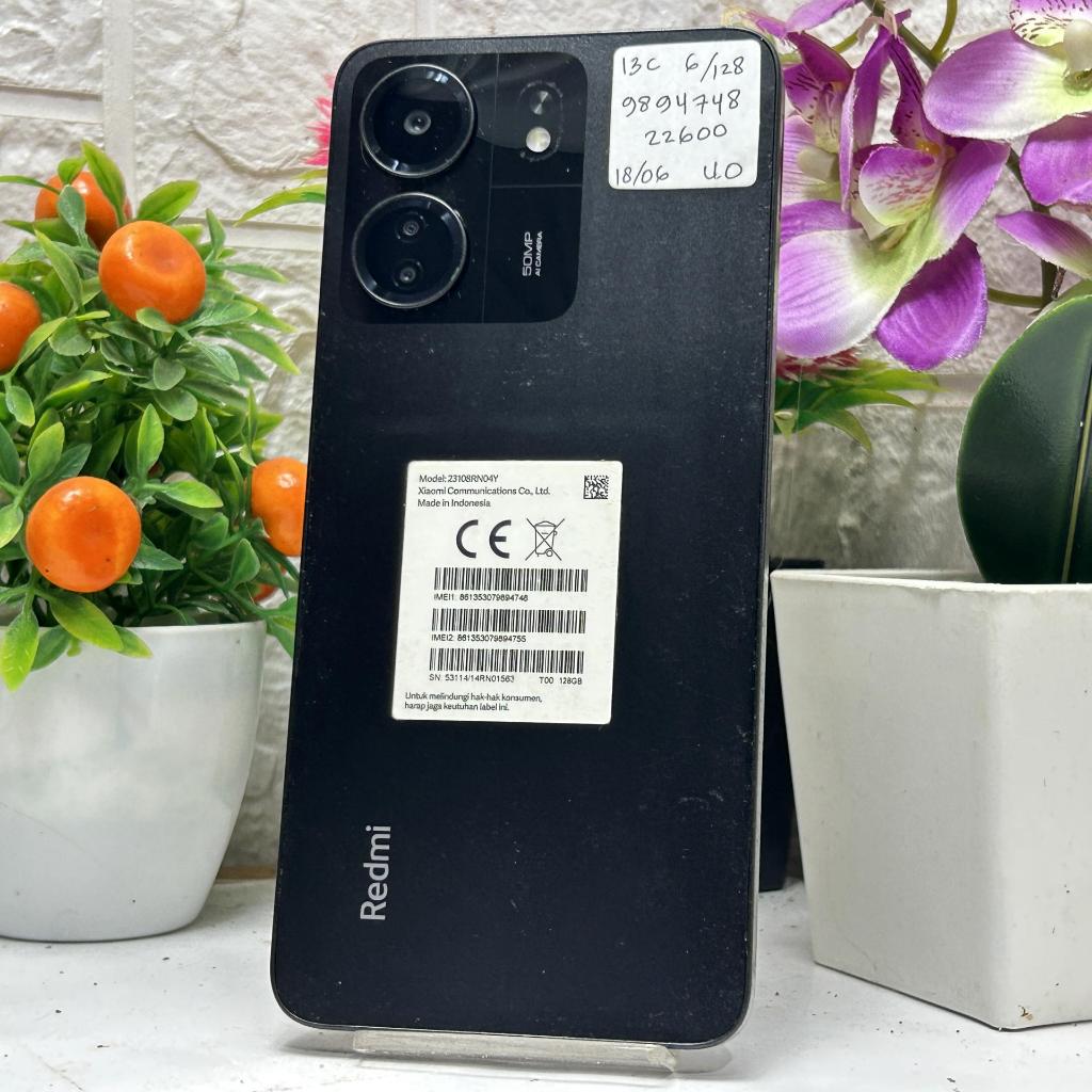 Xiaomi Redmi 13C 6/128GB Bekas Second Original