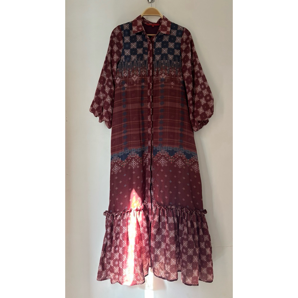 prelove dress benang jarum x dian pelangi