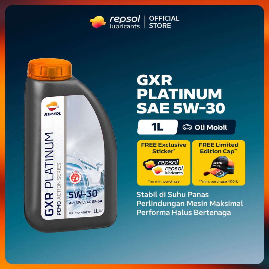 OLI MOBIL REPSOL GXR PLATINUM SAE 5W-30