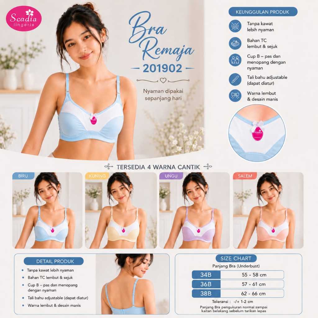 Bra-Bh Remaja / Miniset Anak / QBei Sweety