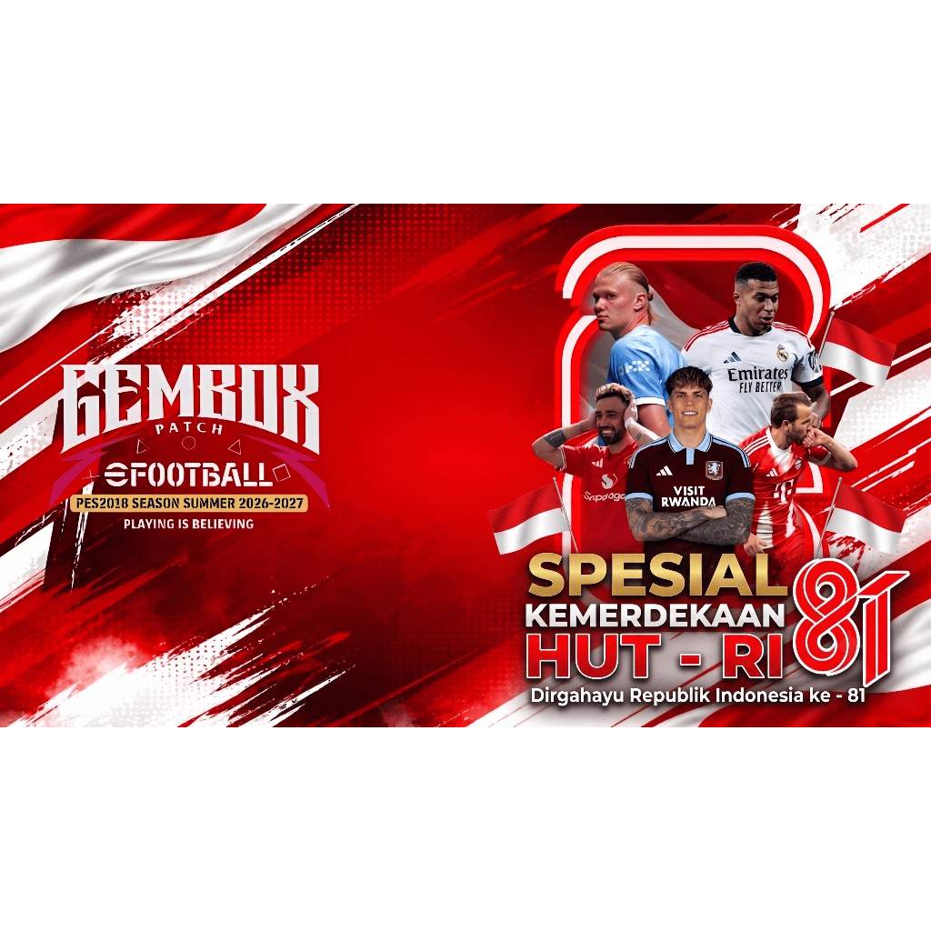 Gembox Patch PS3 REV 3 - Spesial Tema Kemerdekaan HUT-RI 81 File PKG Non Fisik