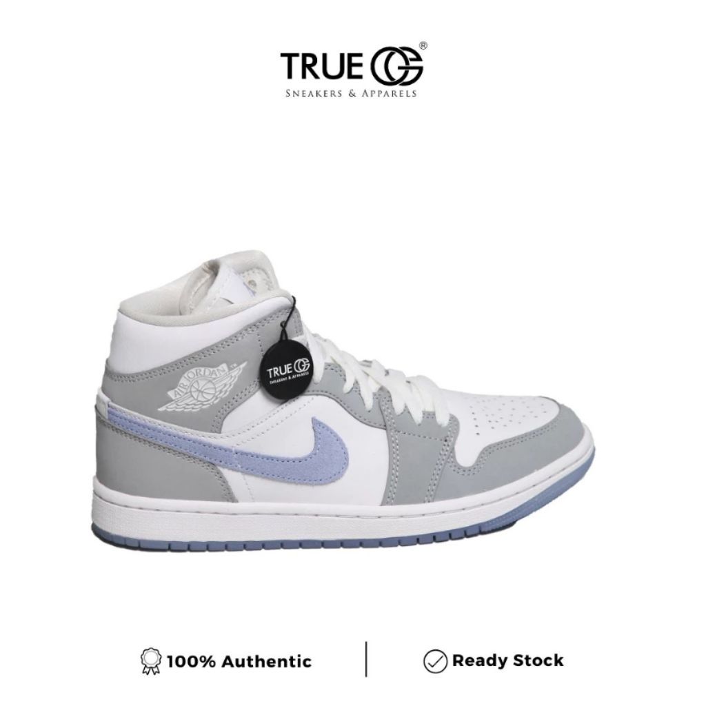 Air Jordan 1 Mid Wolf Grey (W)