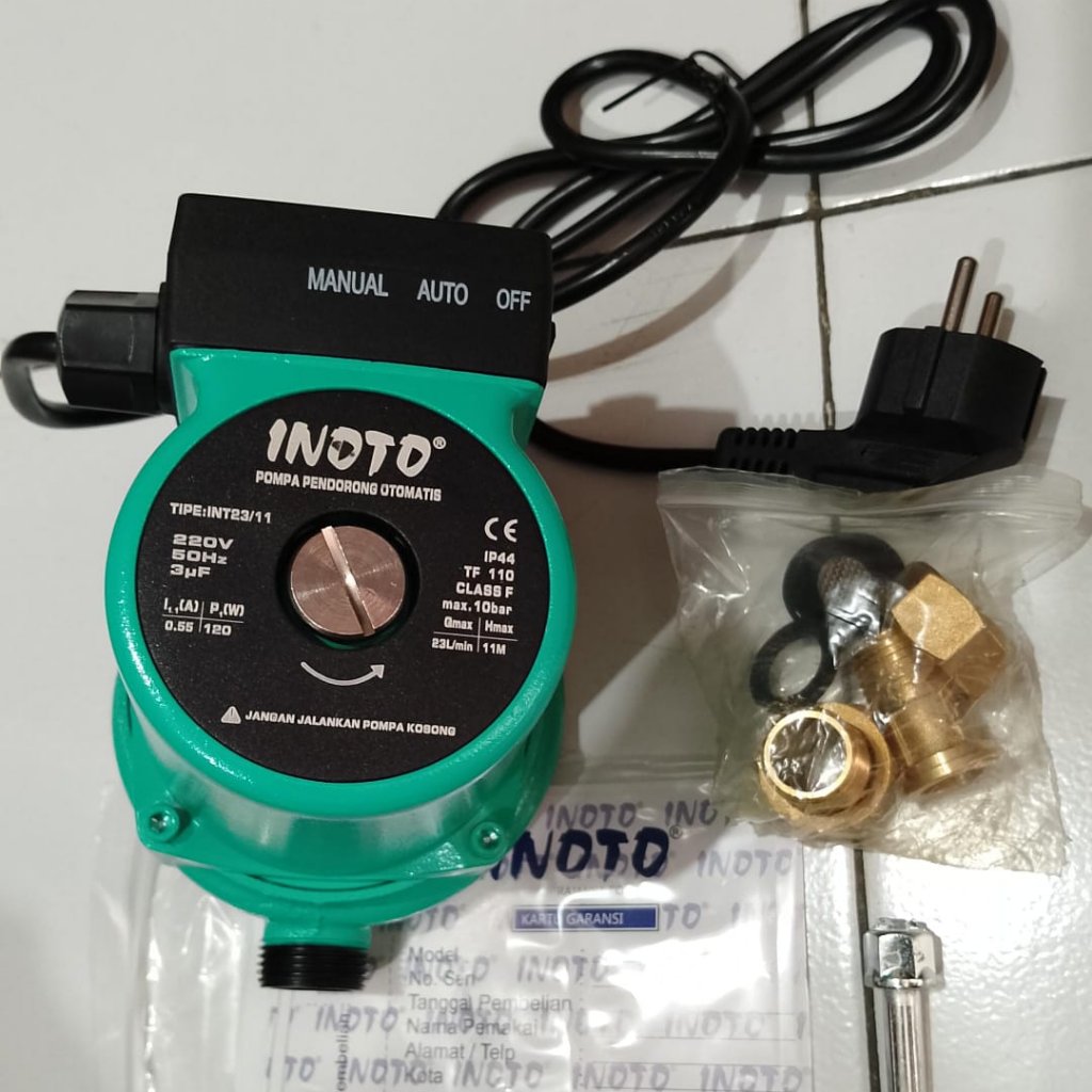 INOTO INT 23/11 / Pompa Air Pendorong Otomatis / Booster Pump INOTO INT 23